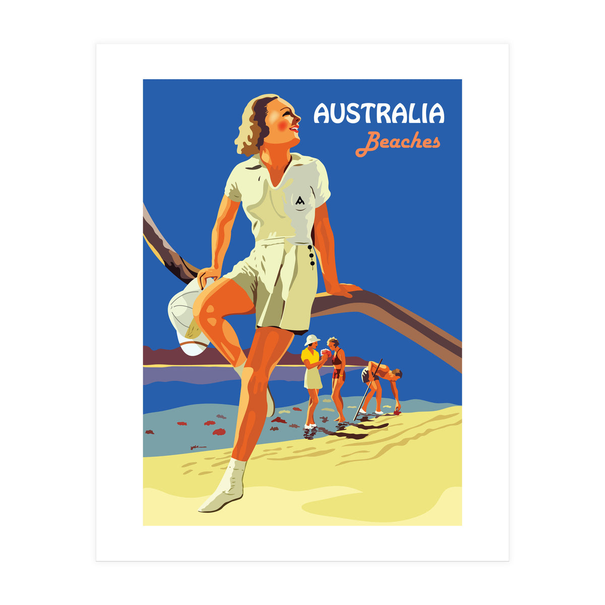 Australia Beaches (Print Only)
