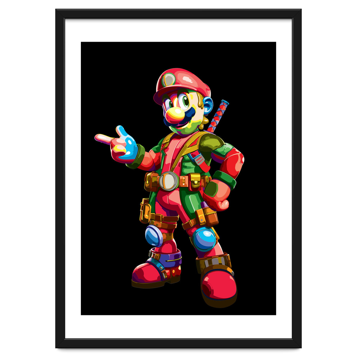 Mario Bros Action Fight Game 1