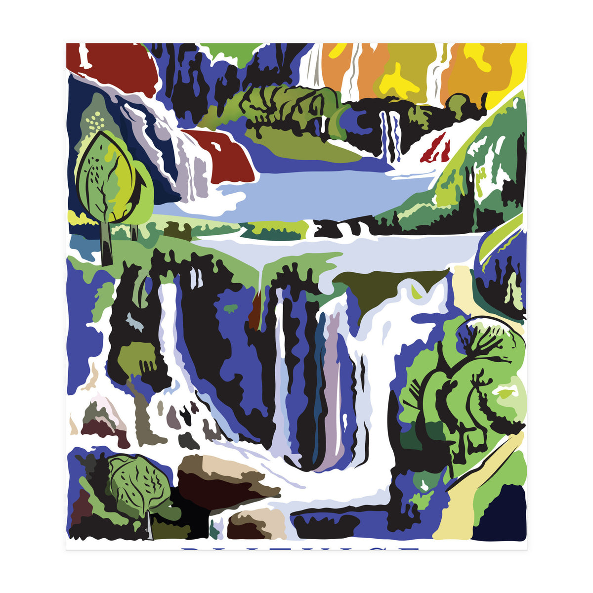 Plitvice, Croatia (Print Only)