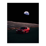 Driving Civic In The Moon (Print Only) thumbnail