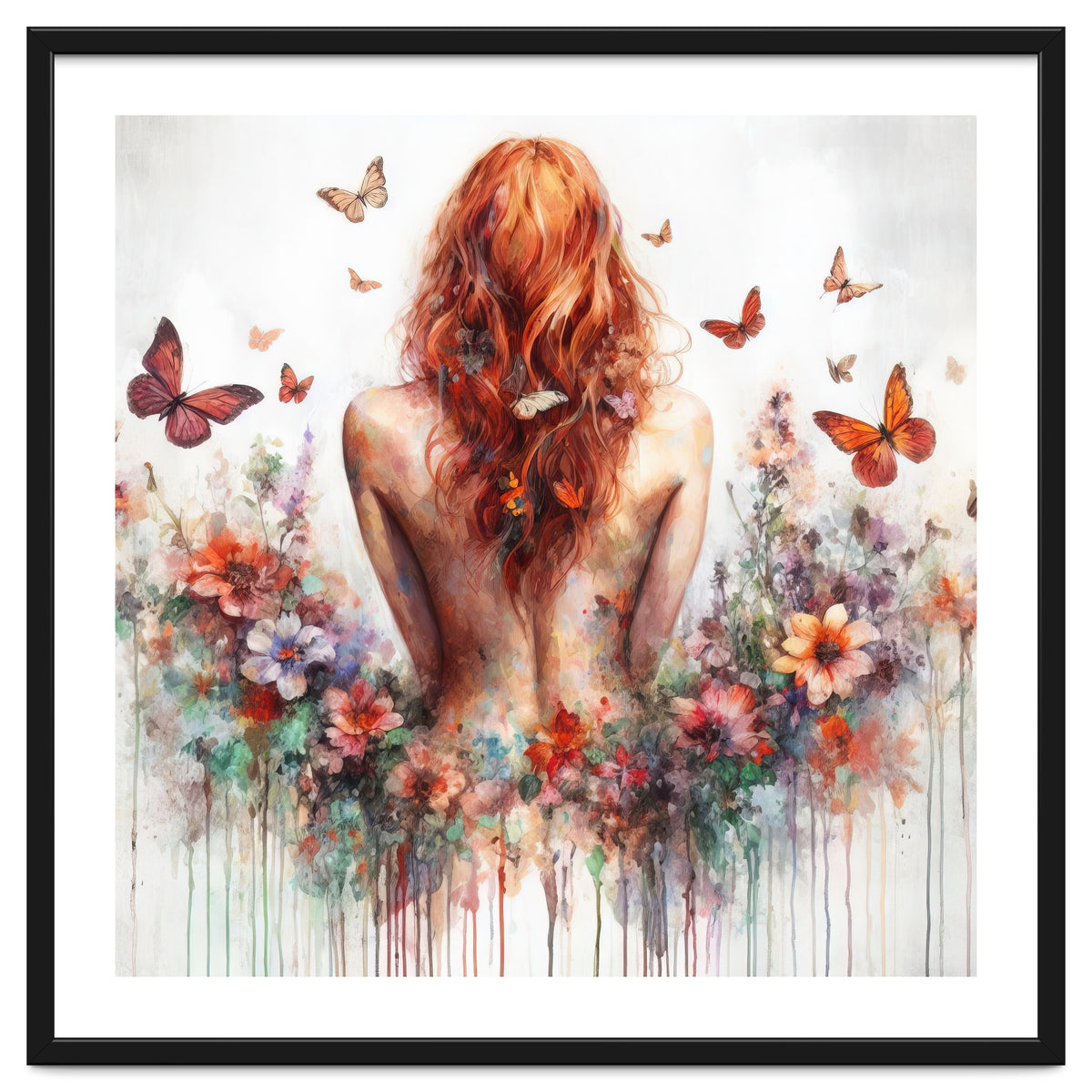 Butterfly Body In Bloom