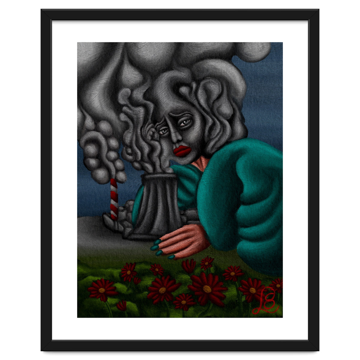 " It starts by the mind, then it takes the rest"