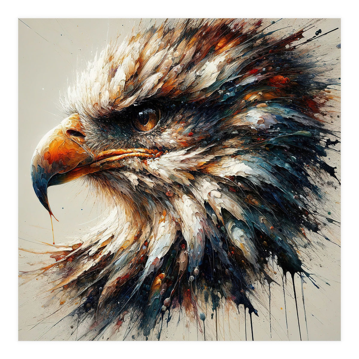 Powerful Eagle (Print Only)