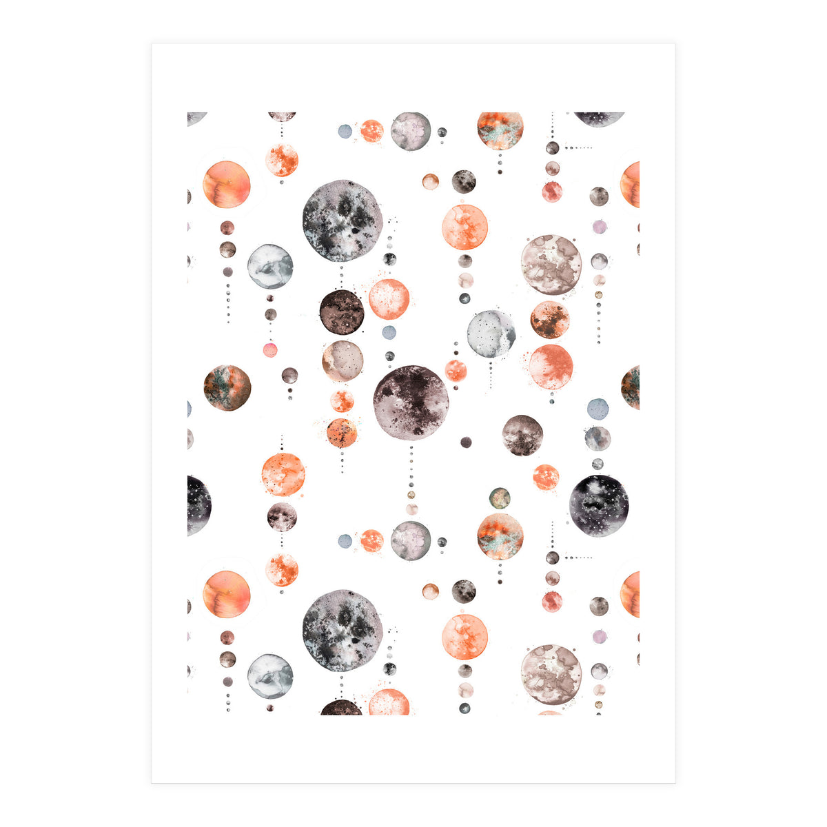 Space Full Moons (Print Only)