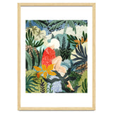 The Distracted Reader | Mindfulness Solo Travel | Bohemian Jungle Botanical Mood | Nature Book Lady thumbnail