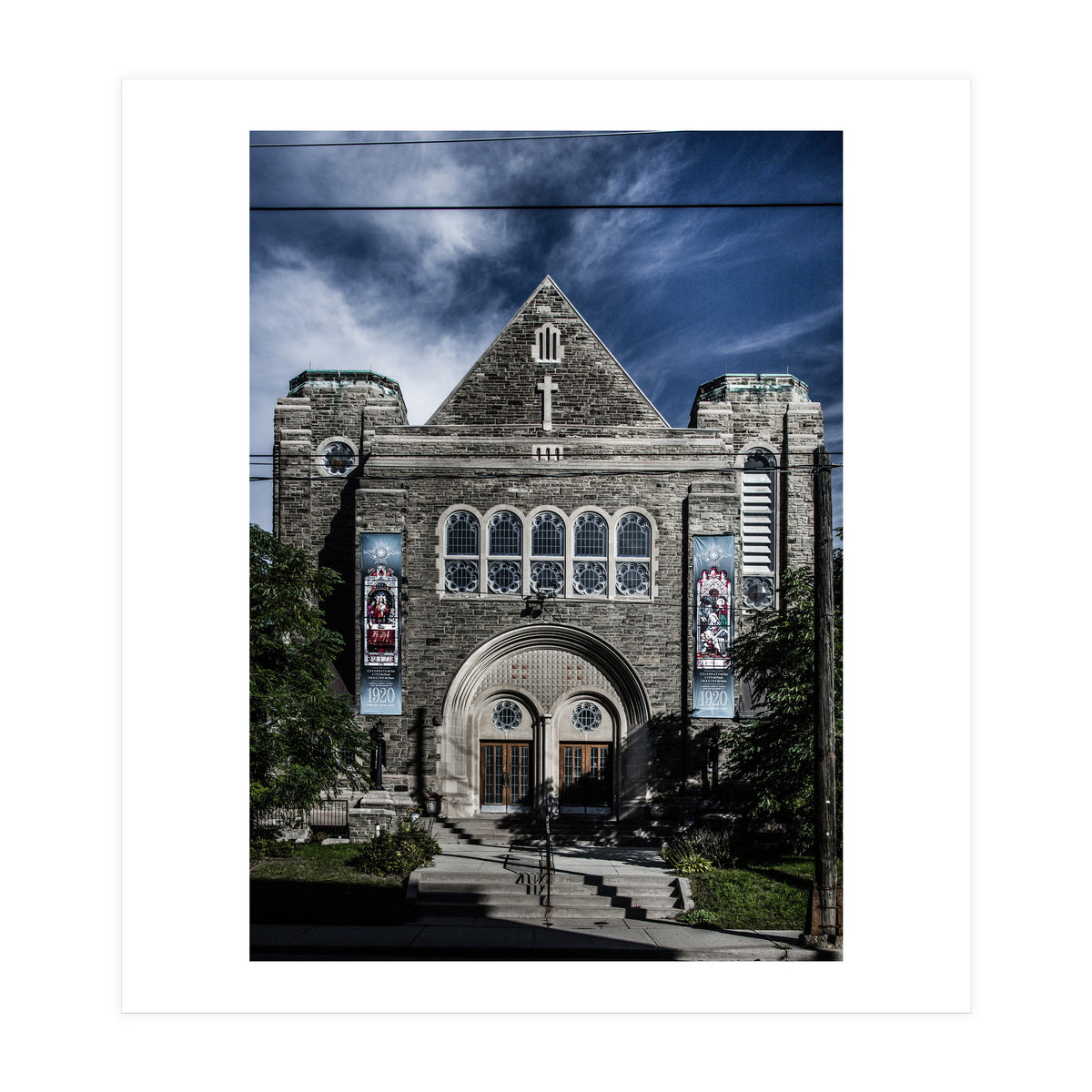 No 1810 Queen St E 2 Color Version (Print Only)