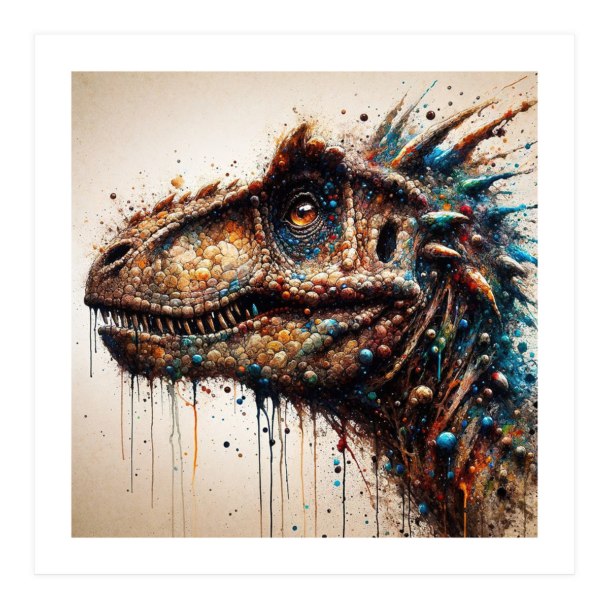 Powerful Dinosaur (Print Only)