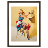 Pinup Gossip Girl On The Phone thumbnail