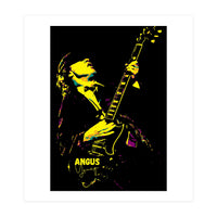 Angus Young Australian Musician Legend (Print Only)