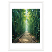 The Emerald Path: A Sun-Drenched Journey