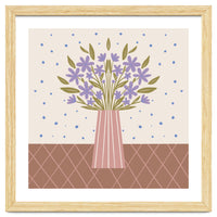 Flower Vase Mocha Mousse