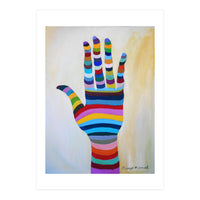 Mano Arco Iris (Print Only)