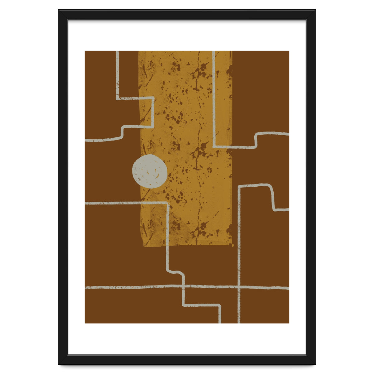 Eclipse in Barren Land