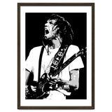 Neil Young Musician Legend in Grayscale thumbnail
