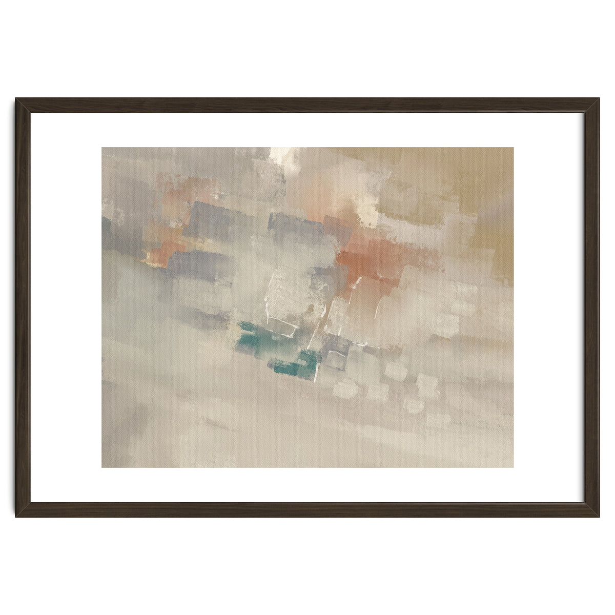 Abstract oil painting