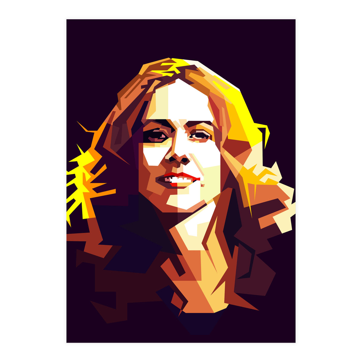 Sheryl Crow American Country Pop Singer Trending Now (Print Only)