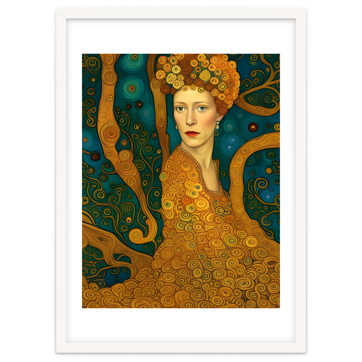 Artificial Masterworks - Klimt van Gogh