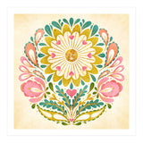 Solar Folk Art Mandala (Print Only) thumbnail
