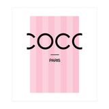 Paris Fashion Quote Art, Coco Chanel, Chic Decor (Print Only) thumbnail