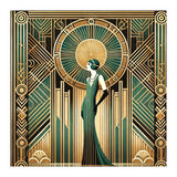 Opulent Elegance A Tribute To Art Deco (Print Only) thumbnail