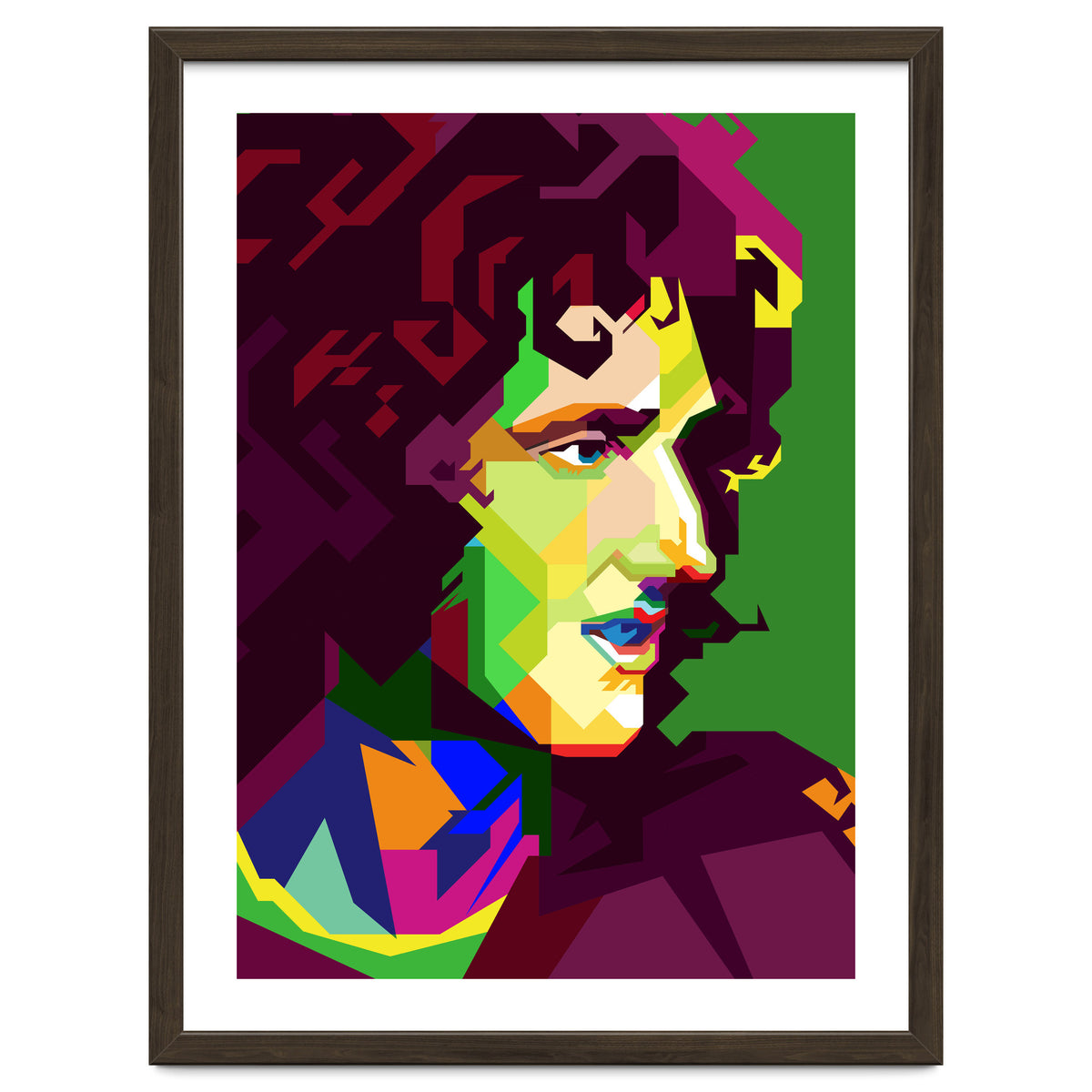 Brian Harold May Pop Art WPAP