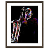 John Coltrane American Jazz Saxophonist Colorful thumbnail