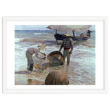 'Valencian Fishermen', 1895, Oil on canvas, 65 x 87 cm. thumbnail