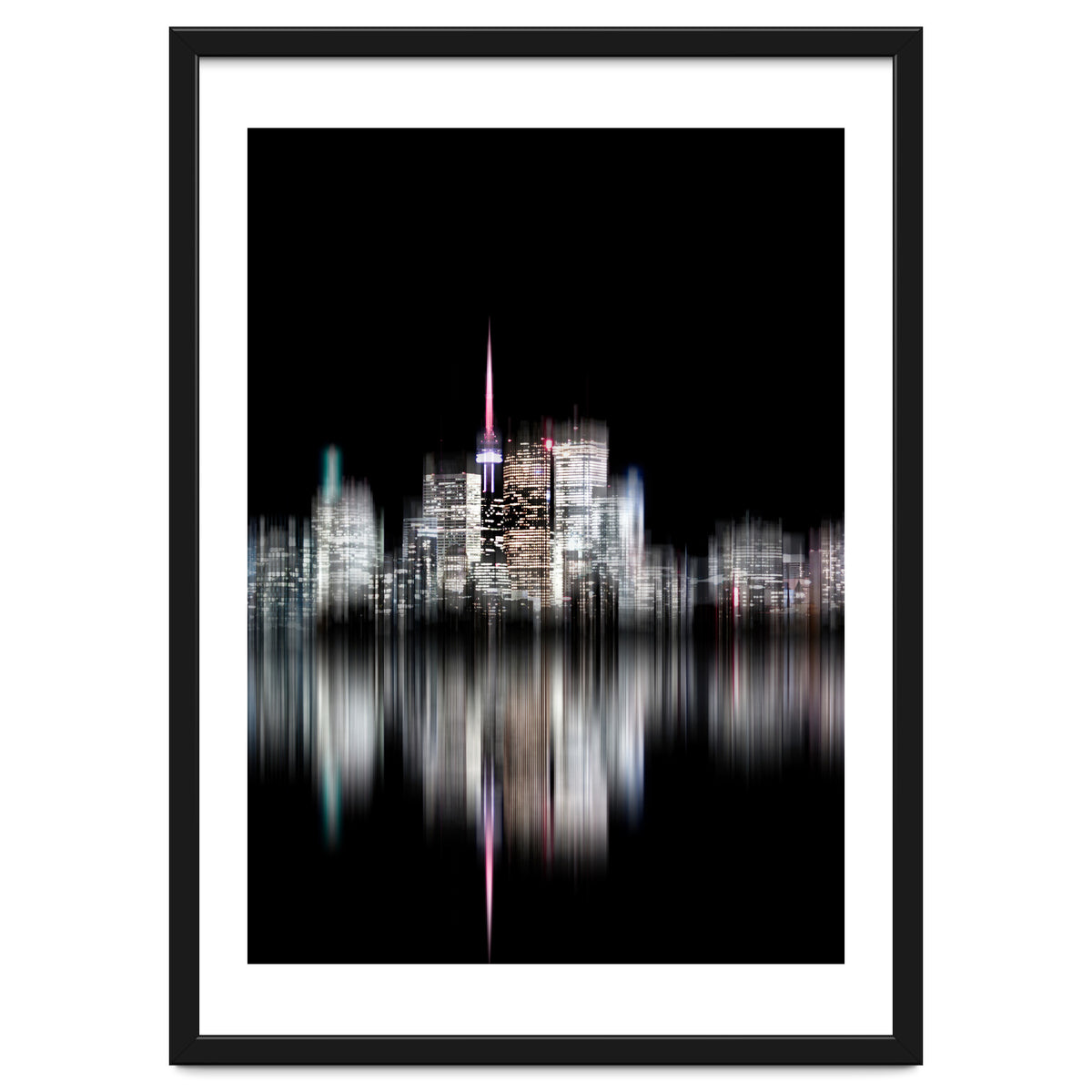 Toronto Skyline Blur Version No 2