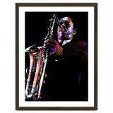 John Coltrane American Jazz Saxophonist Colorful thumbnail