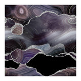 Black & Silver Glitter Agate Texture 01  (Print Only) thumbnail
