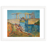Drawbridge at Arles with a group of washerwomen (pont de Langlois, Arles, France). thumbnail
