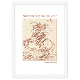 “napoleon Crossing The Alps,” – Jacques Louis David thumbnail