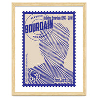 Anthony Bourdain Stamps Art