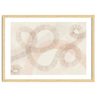 calming essentials Curved Lines  sand