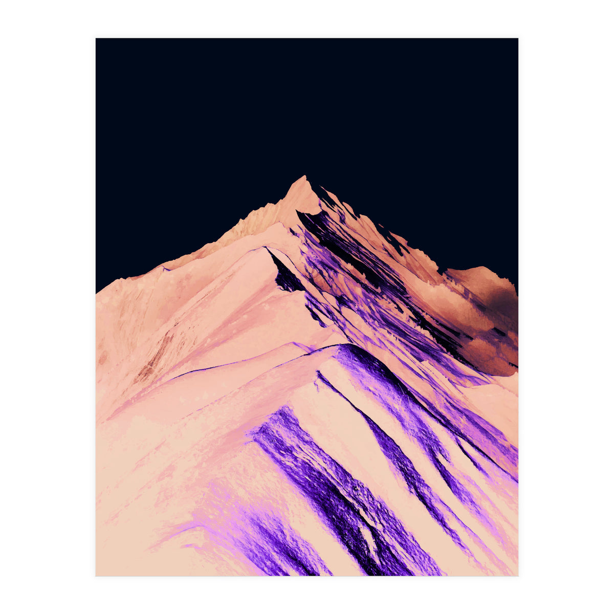 Dark Mountain #society6 #decor #buyart (Print Only)