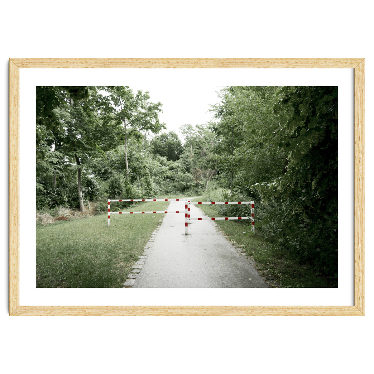 Entrance to the green park