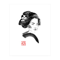 Geisha Hair Style (Print Only)