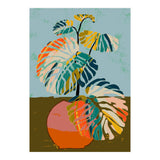 Colorful Monstera Leaves (Print Only) thumbnail