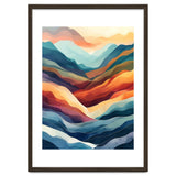 Abstract Ethereal Mountain Landscape thumbnail