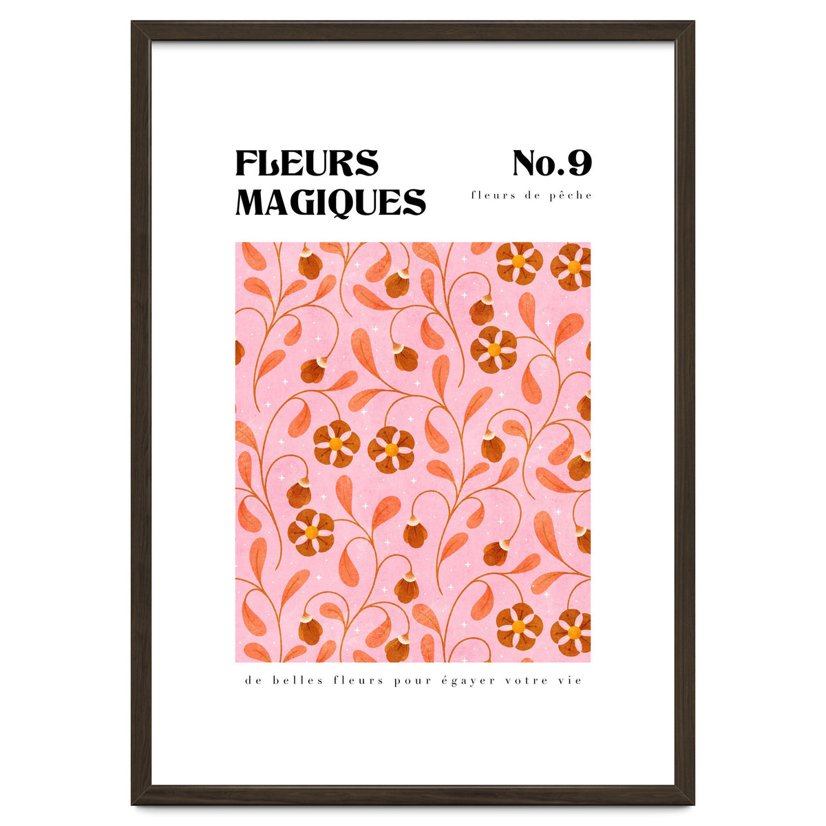 Magical Flowers No.9 Peachy Florals