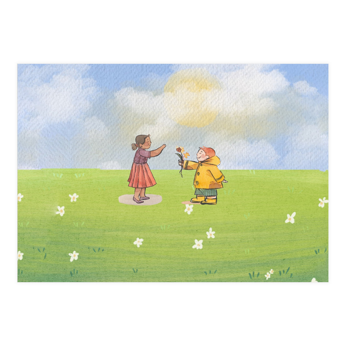 Love is the flower you've got to let grow💐 (Print Only)