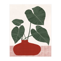 Philodendron Gloriosum plant (Print Only)