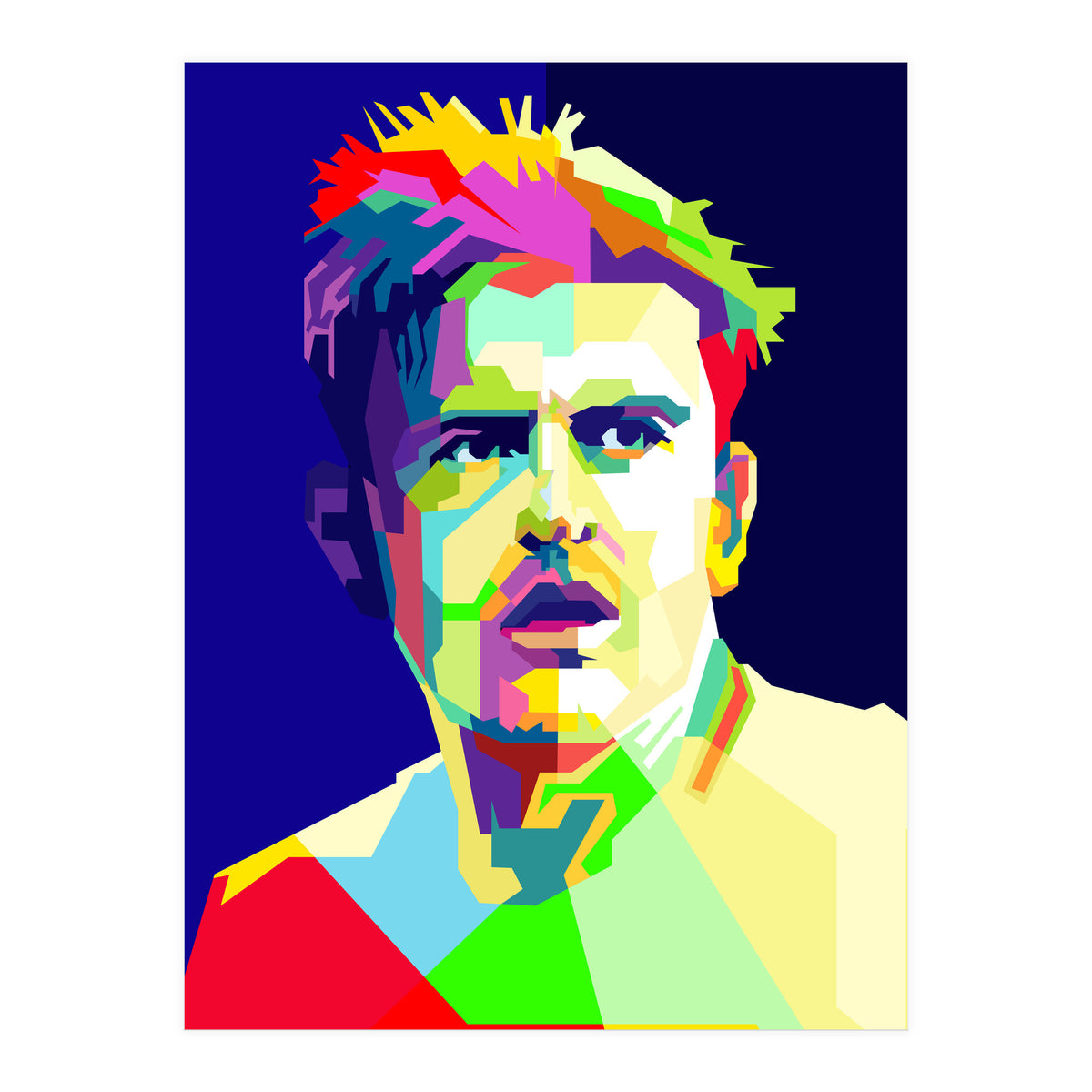 Harry McGuire English Football Pop Art WPAP (Print Only)