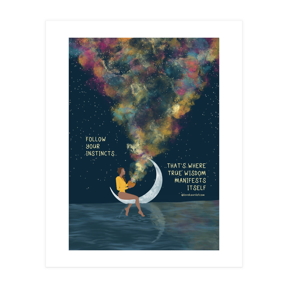 Follow Your Instincts (Print Only)