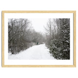 Walking through the snow park thumbnail