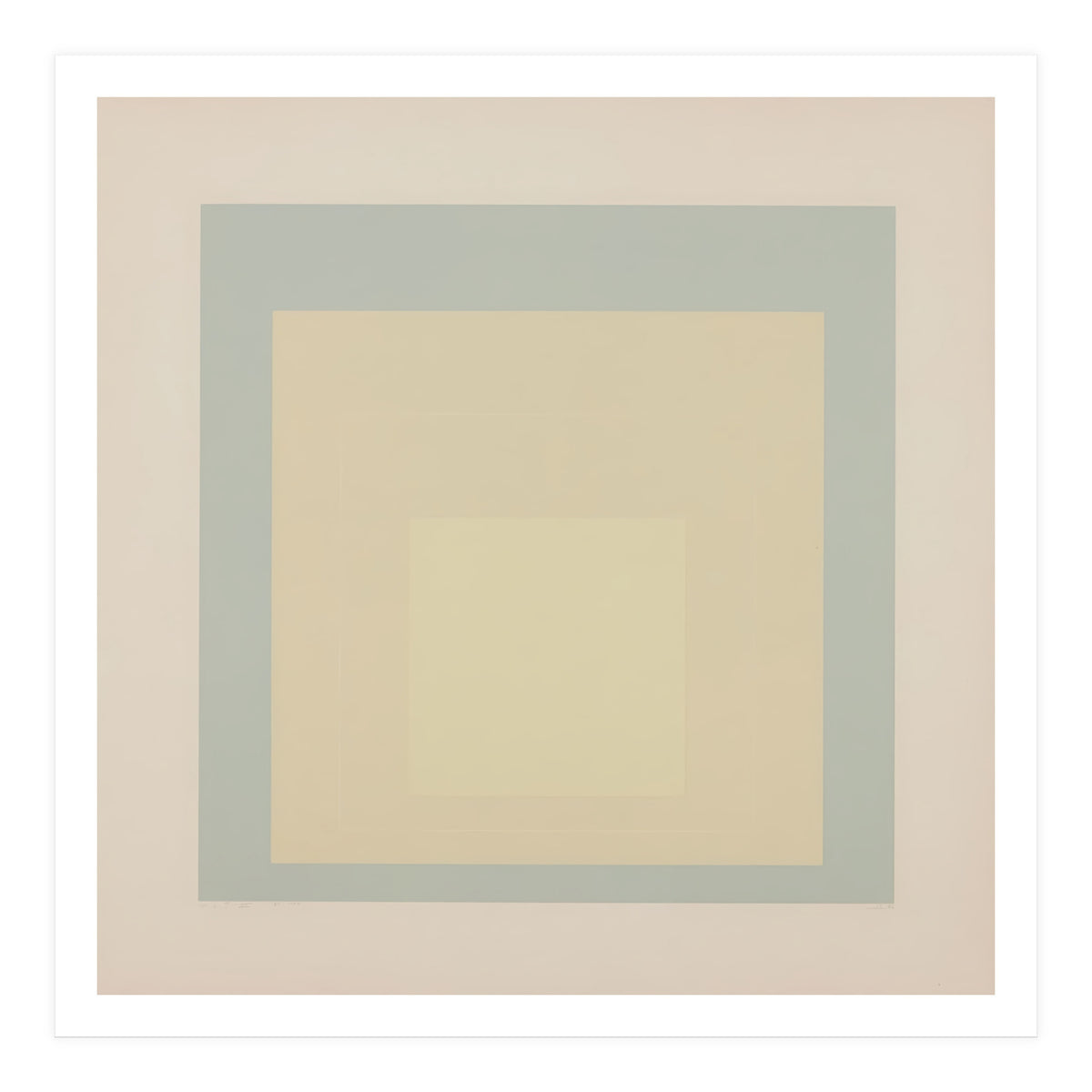 JOSEF ALBERS - HOMAGE TO THE SQUARE  (Print Only)
