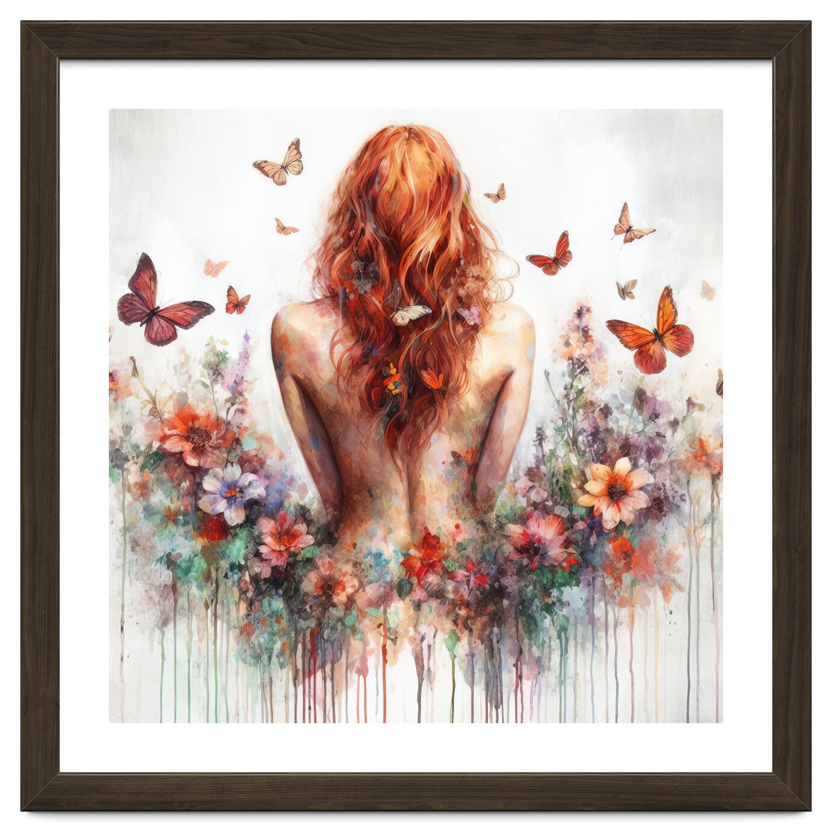 Butterfly Body In Bloom