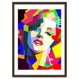 Hollywood Actress Monroe Pop Art WPAP Illustration thumbnail