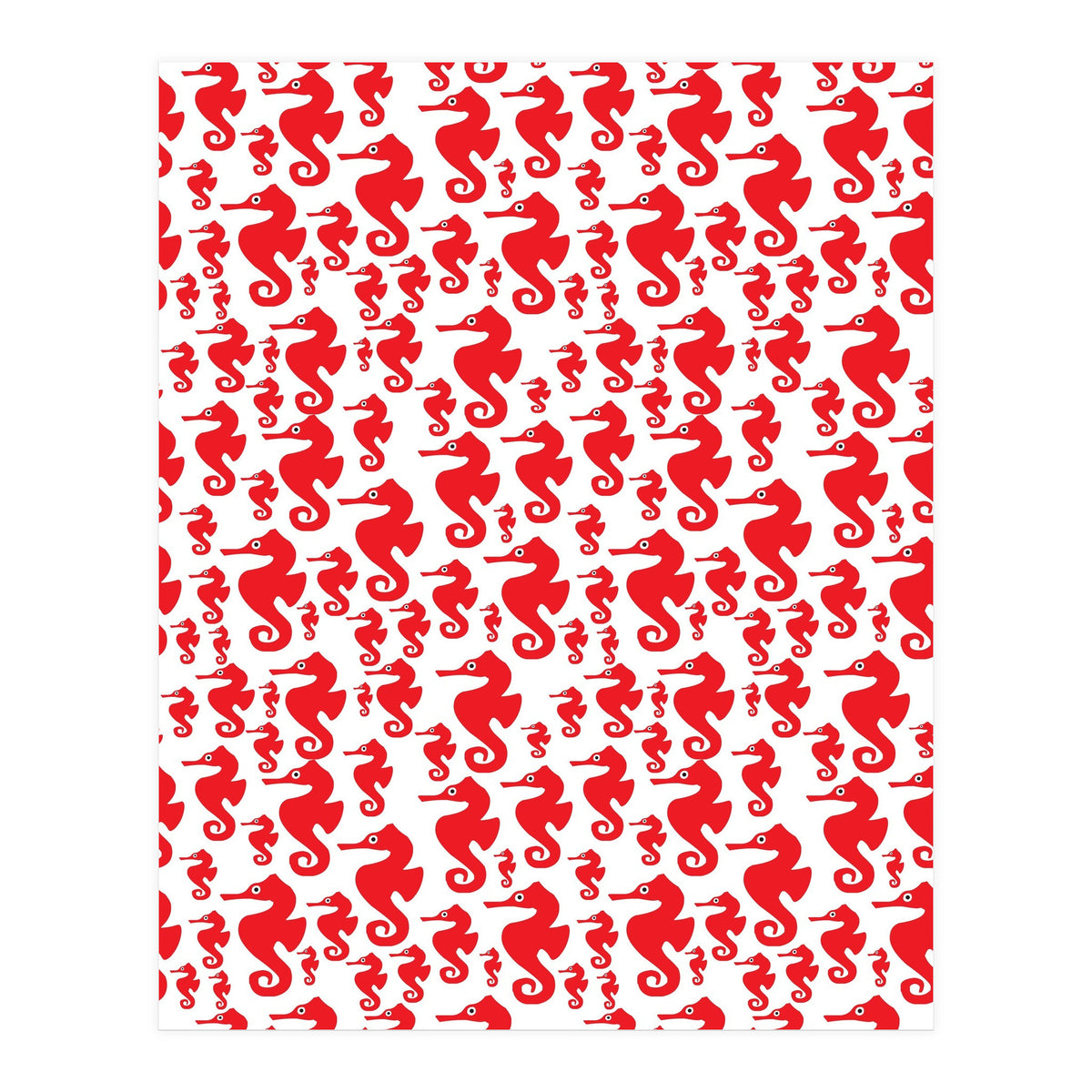 Seahorse pattern  (Print Only)