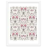 Bohemian Garden Pink Pattern